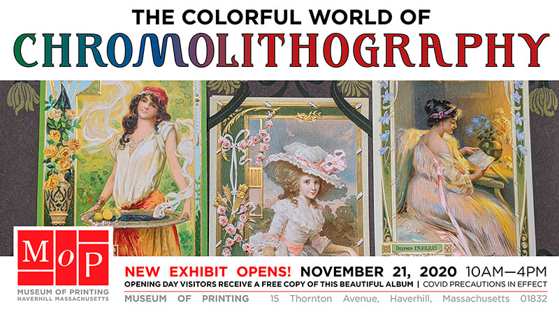 The Colorful World of Chromolithography exhibit